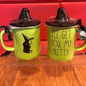NEW Rae Dunn Wicked Witch of West Wizard of Oz I'll Get You My Pretty Hat Mug